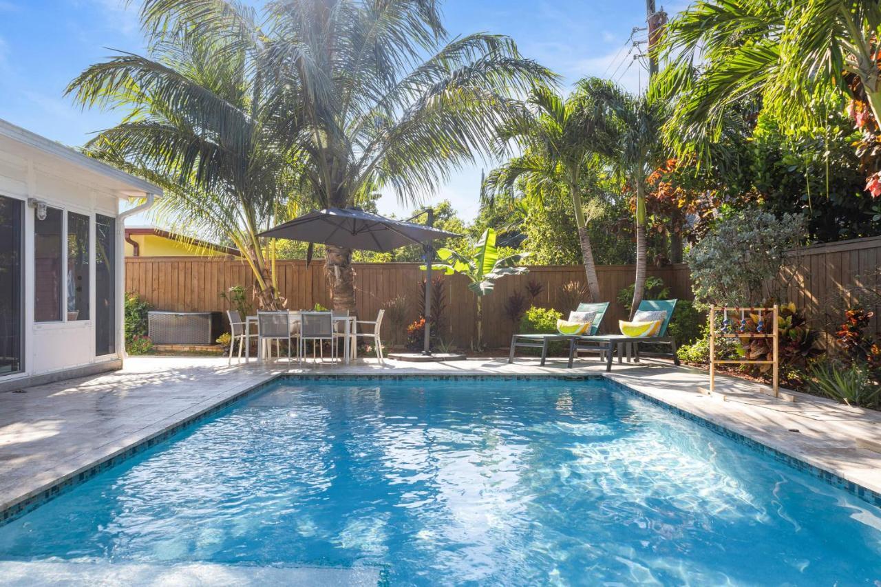 Casa Limon - Private Heated Pool Prime Location & Parking Villa Fort Lauderdale Buitenkant foto